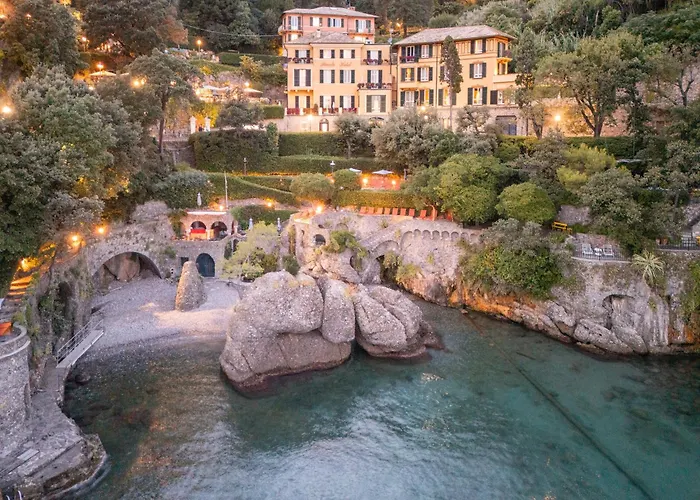 Hotel sulla spiaggia: Hotel Piccolo Portofino